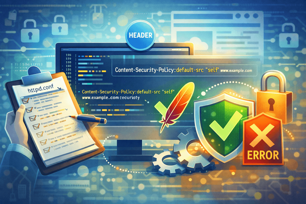CSPをApacheで設定する画像